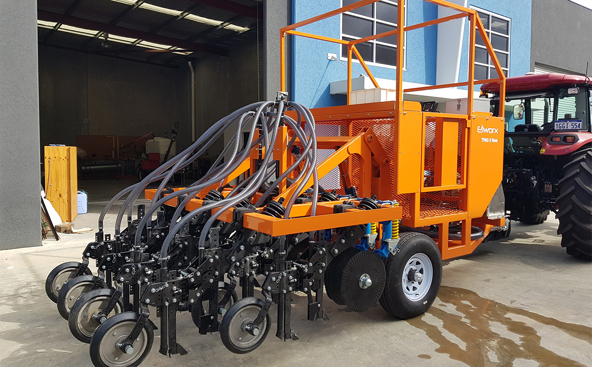 Liquid Systems Trial Plot Air Seeder WA Liquid Systems